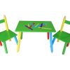 Crayon Table & 2 Chairs Set