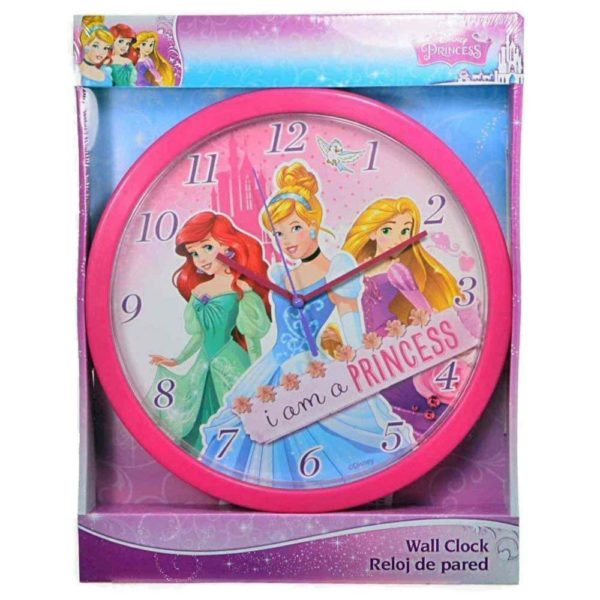 disney princess wall clock