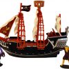 pirate ship toy plastic pirate ship toy with two plastic toy figures