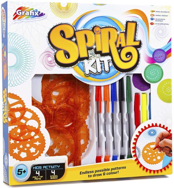 Spiral Art Kit Grafix spiraliner art kit in gift box