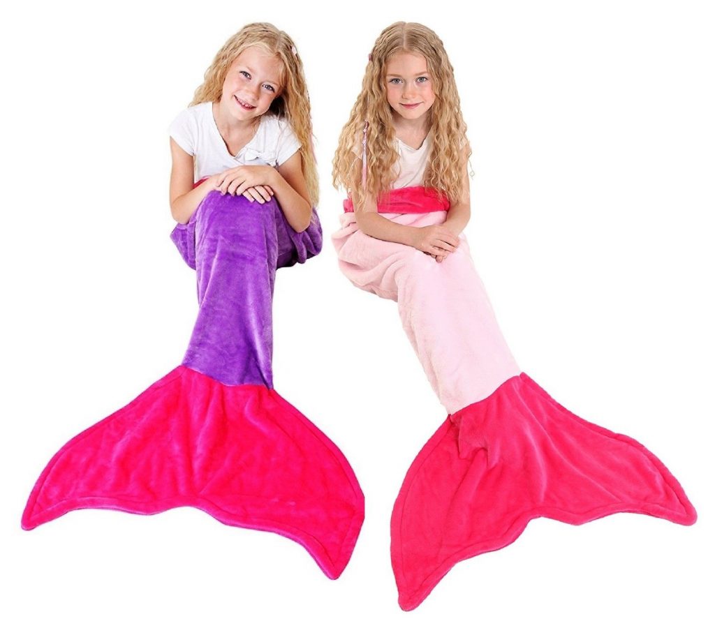 Mermaid Tail Blanket Kids Blankets HomeStoreDirect