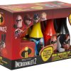 mini bowling toy in oolour gift box featuring incredibles two characters