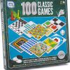 100 Classic Board Games box, games on box