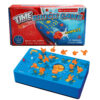 plastic board game with timer in colour gift box